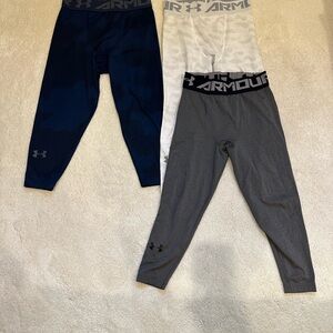 Men’s size small Under Armour Cropped Compression Tights